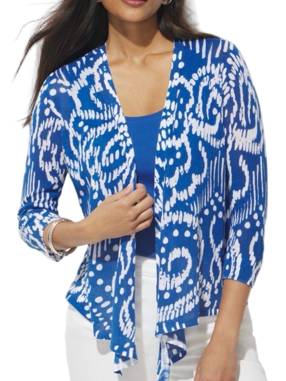 03. NWT WOMENS CHICO’S 4/XXL DETAIL TOP